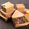 جعبه سالاد پاستا کرافت پنتون CMYK جعبه ناهار کاغذی یکبار مصرف OEM OEM