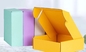 جعبه های پستی راه راه سفارشی رنگ آب نبات لباس 9x6x3 9x6x4