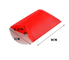 فویل داغ مهر زنی قرمز بسته بندی جعبه کاغذ کرافت 9cm*7cm*2.5cm